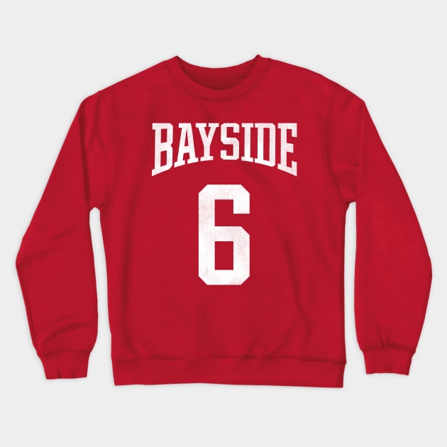 Bayside Tigers AC Slater Football Jersey Crewneck Sweatshirt by darklordpug